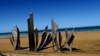Omaha Beach monument