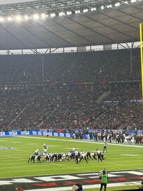 Der Anlass unseres Besuches in Berlin: NFL Spiel im Olympiastadion
