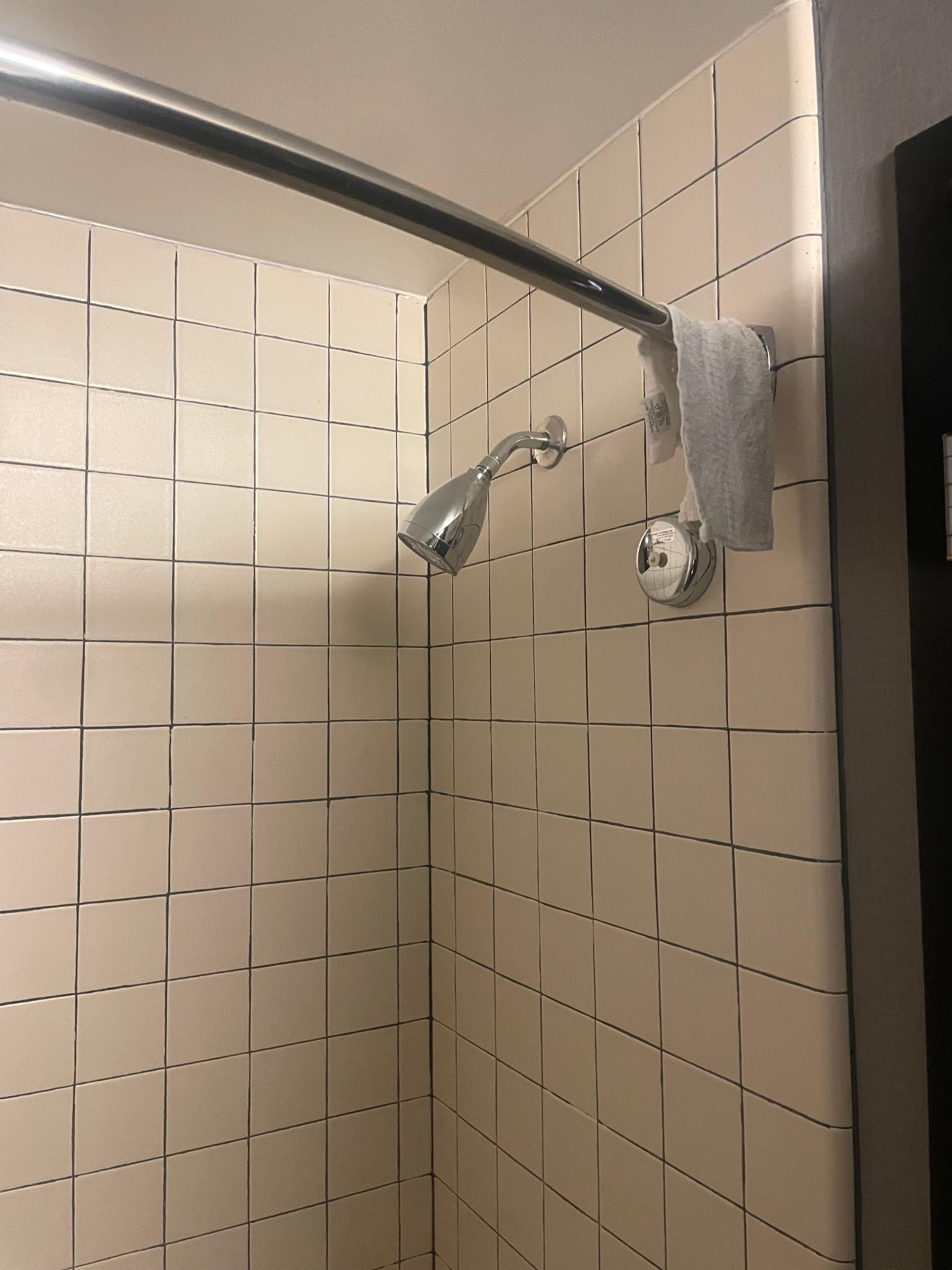 A used washcloth left in my hotel room upon arrival