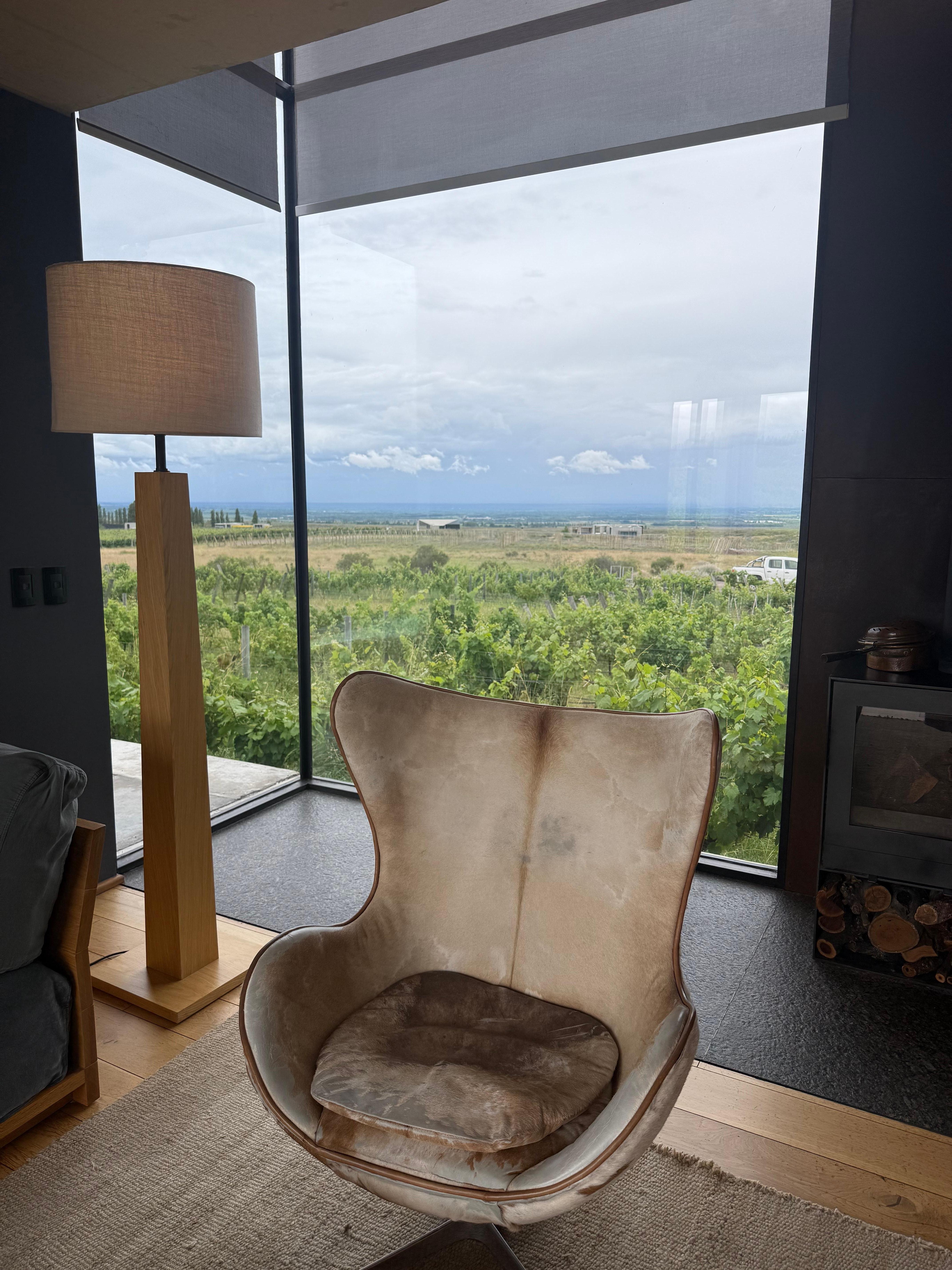 view from lounge of Villa 1 ..faces more the valley than the mountains but the deck over looked the mountains 