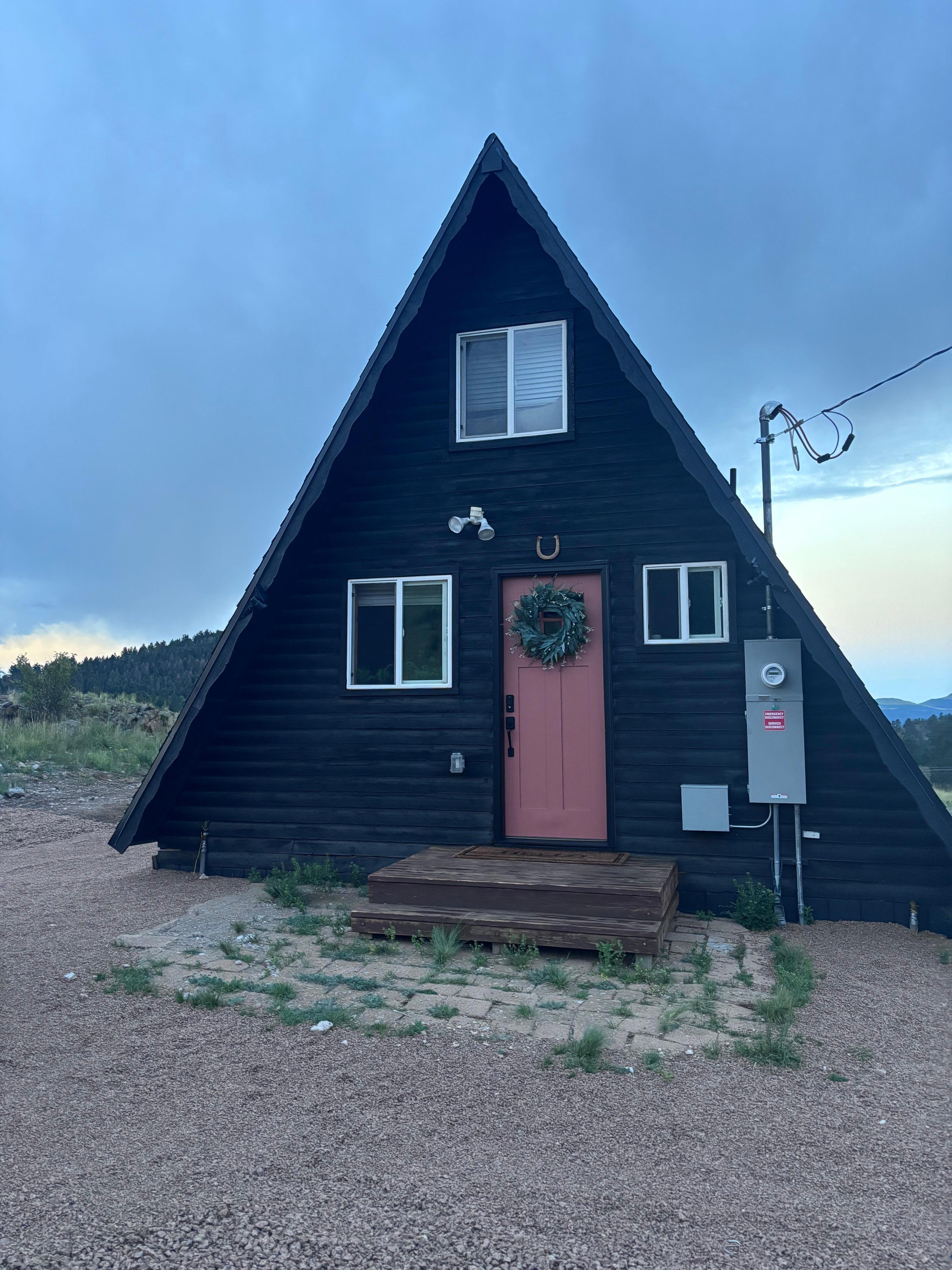 Front of the cabin