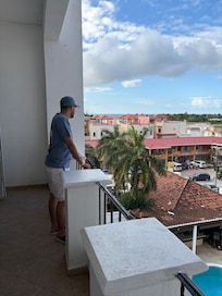 View from the balcony