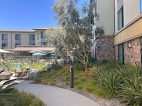 Pool area. Incredible landscaping