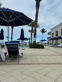 part of the pool area