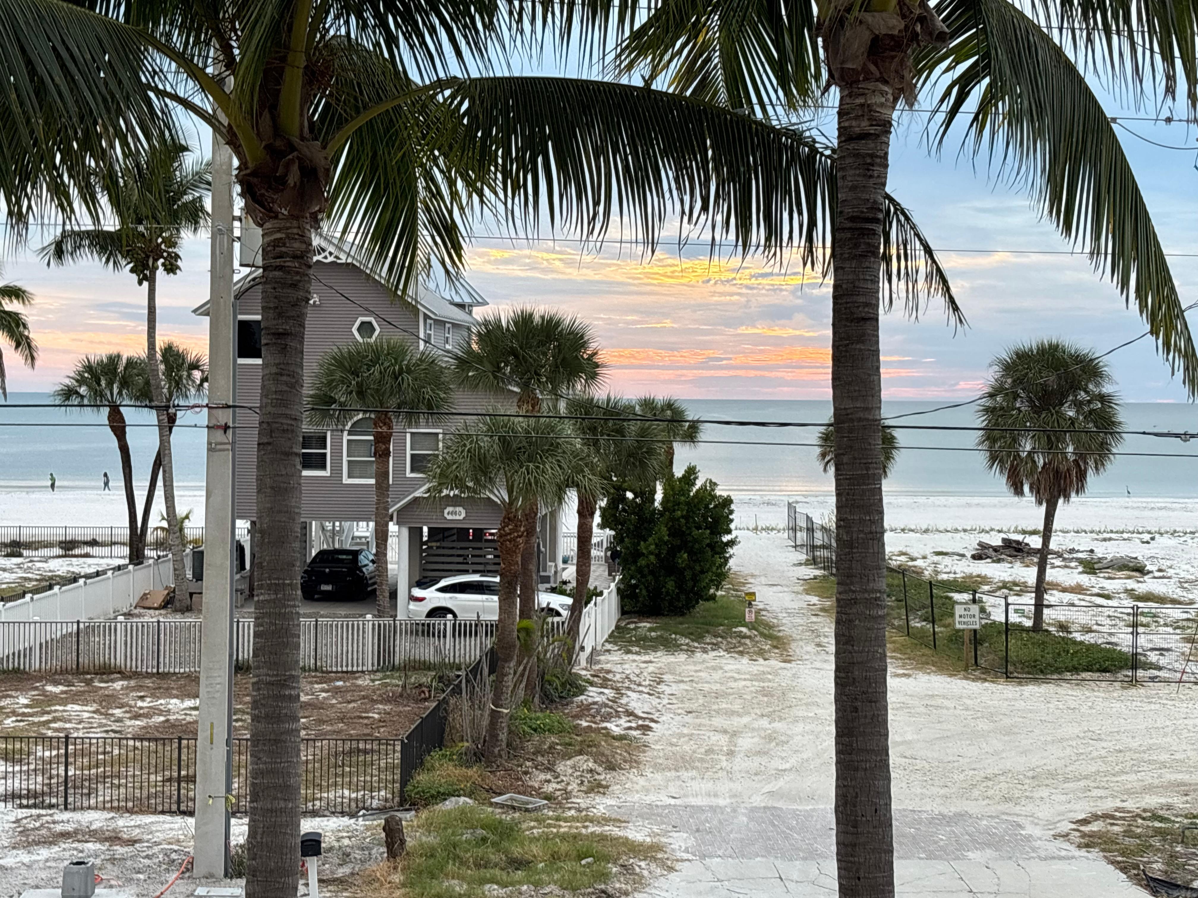 View from front balcony