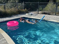 Pool was a big attraction