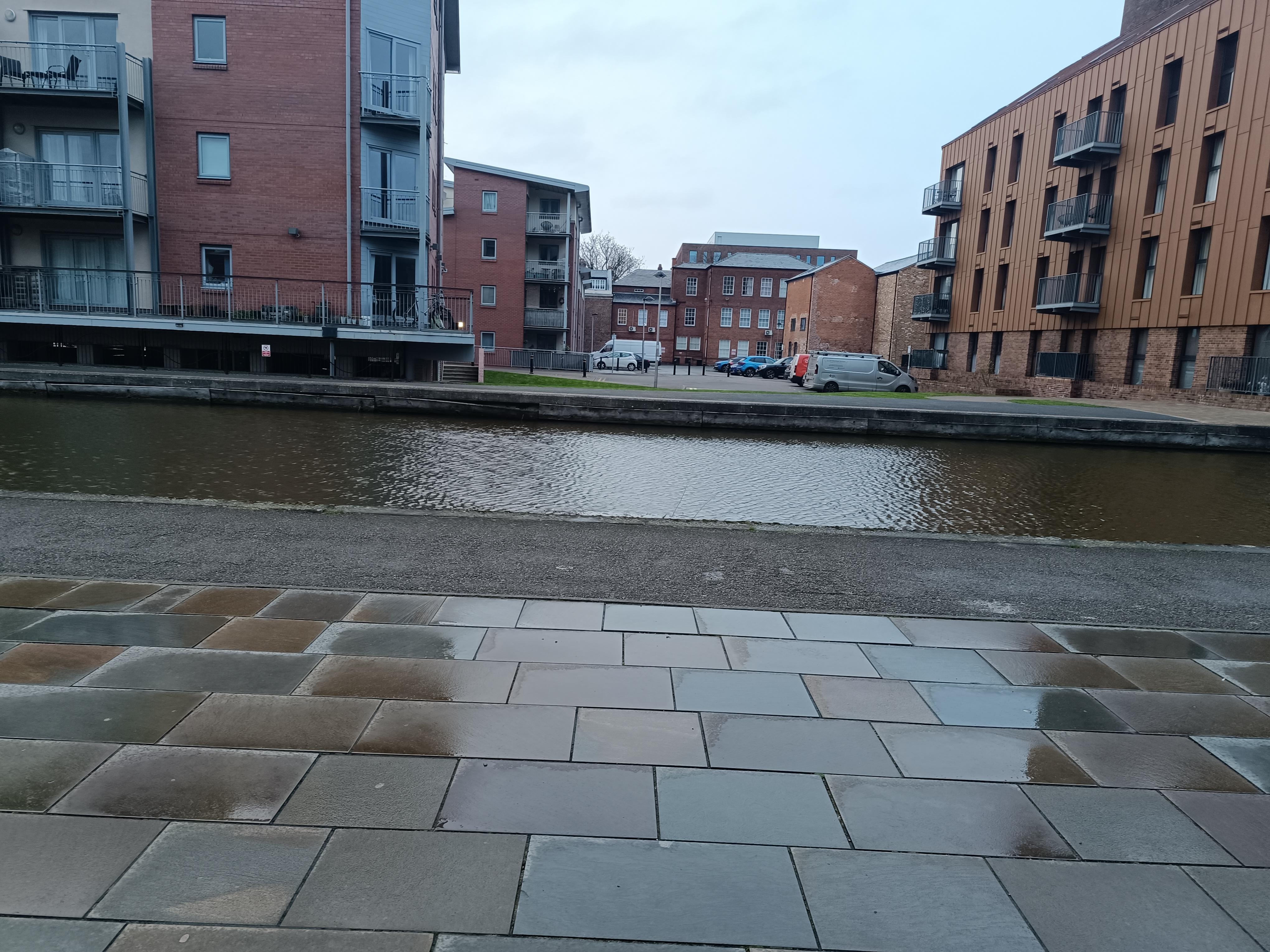 Nice walk along the canal behind the hotel.