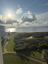 Bay view from balcony