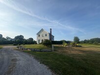 View of the home from the driveway