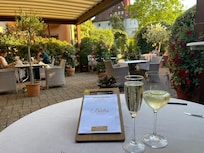 Pre dinner drinks on the terrace