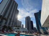 Aussicht vom Pooldeck