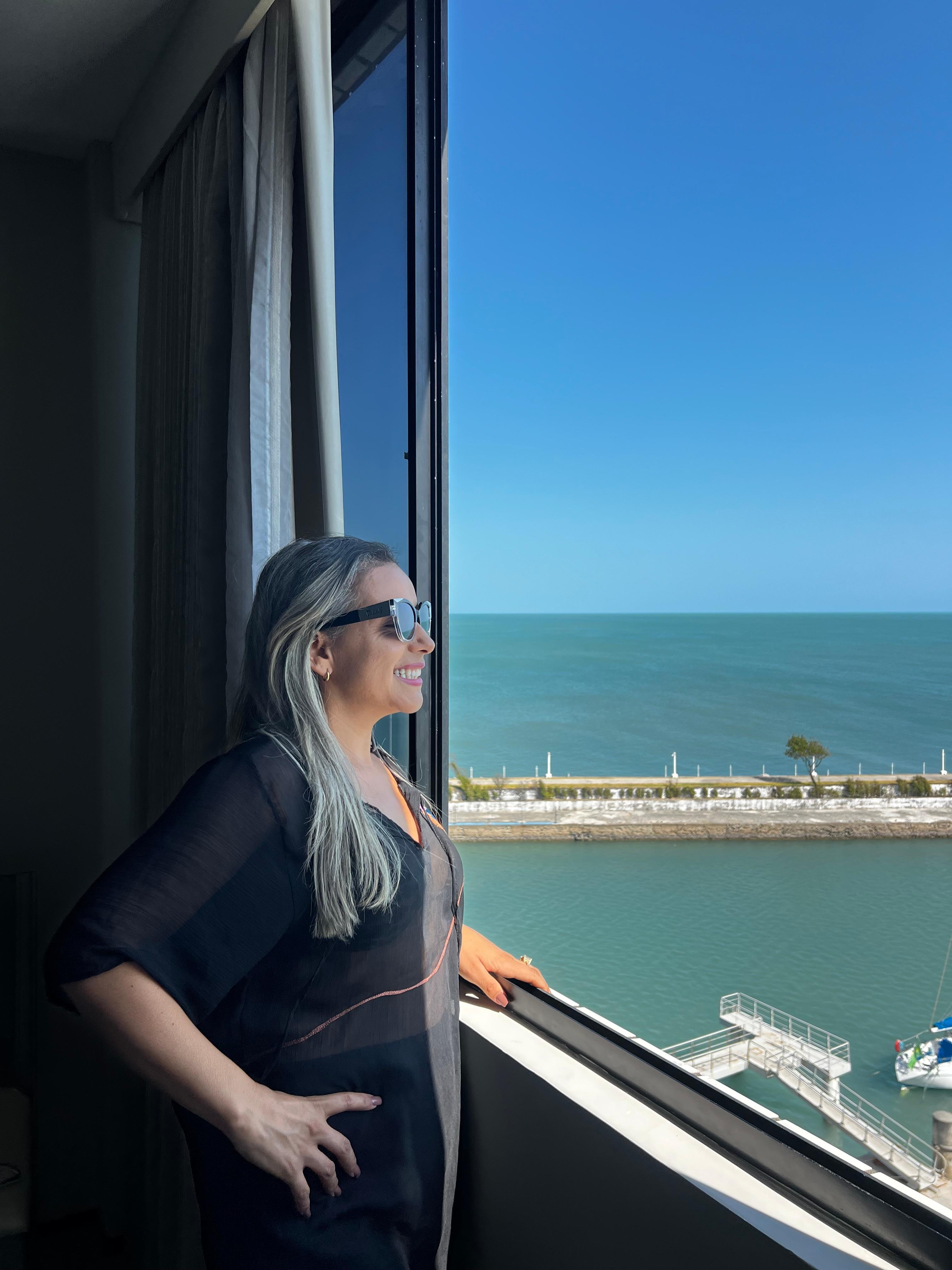 Acordar com esta vista maravilhosa!! só no hotel Marina park.