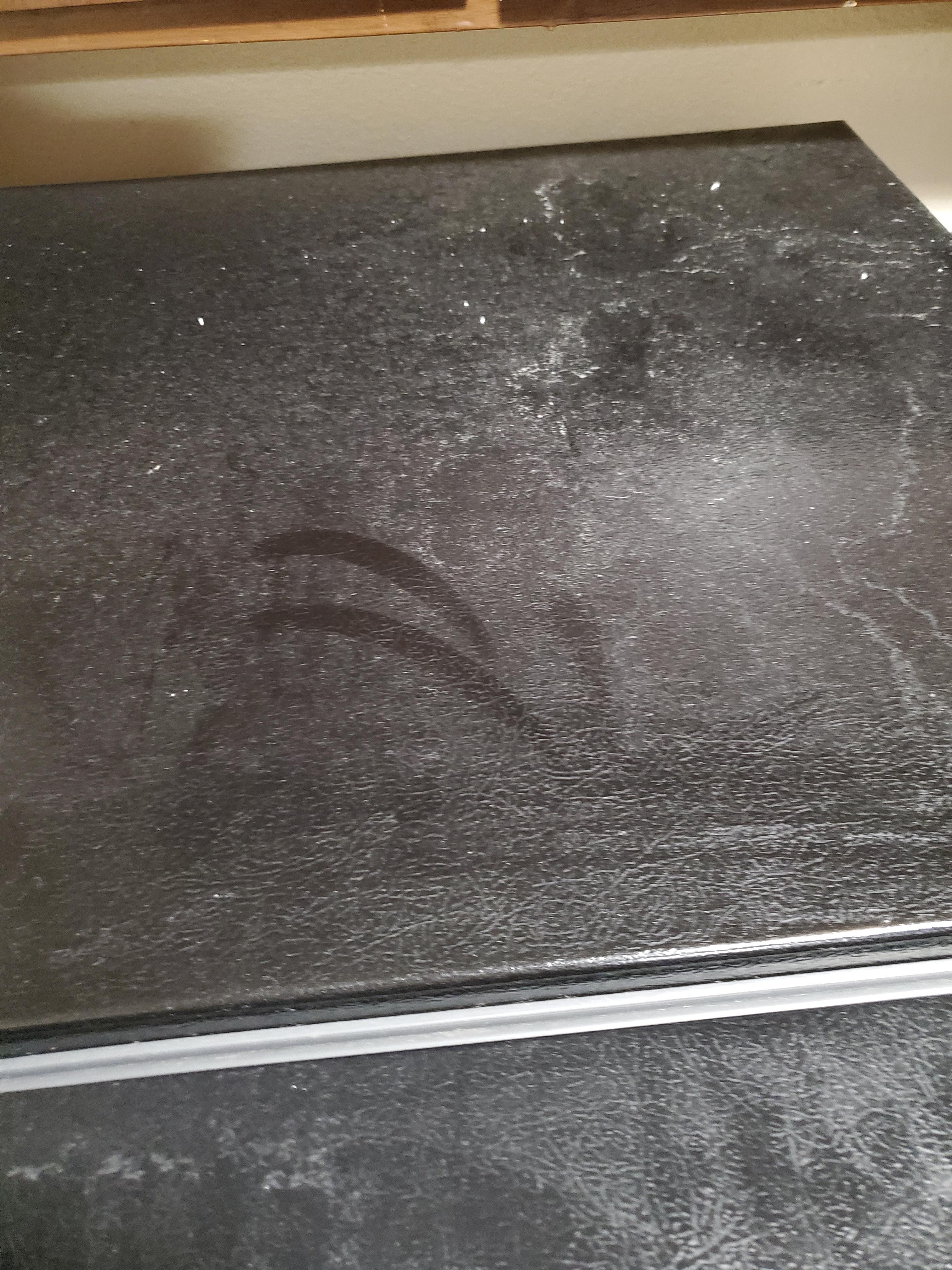 Top of refrigerator