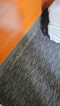 Dust under bed