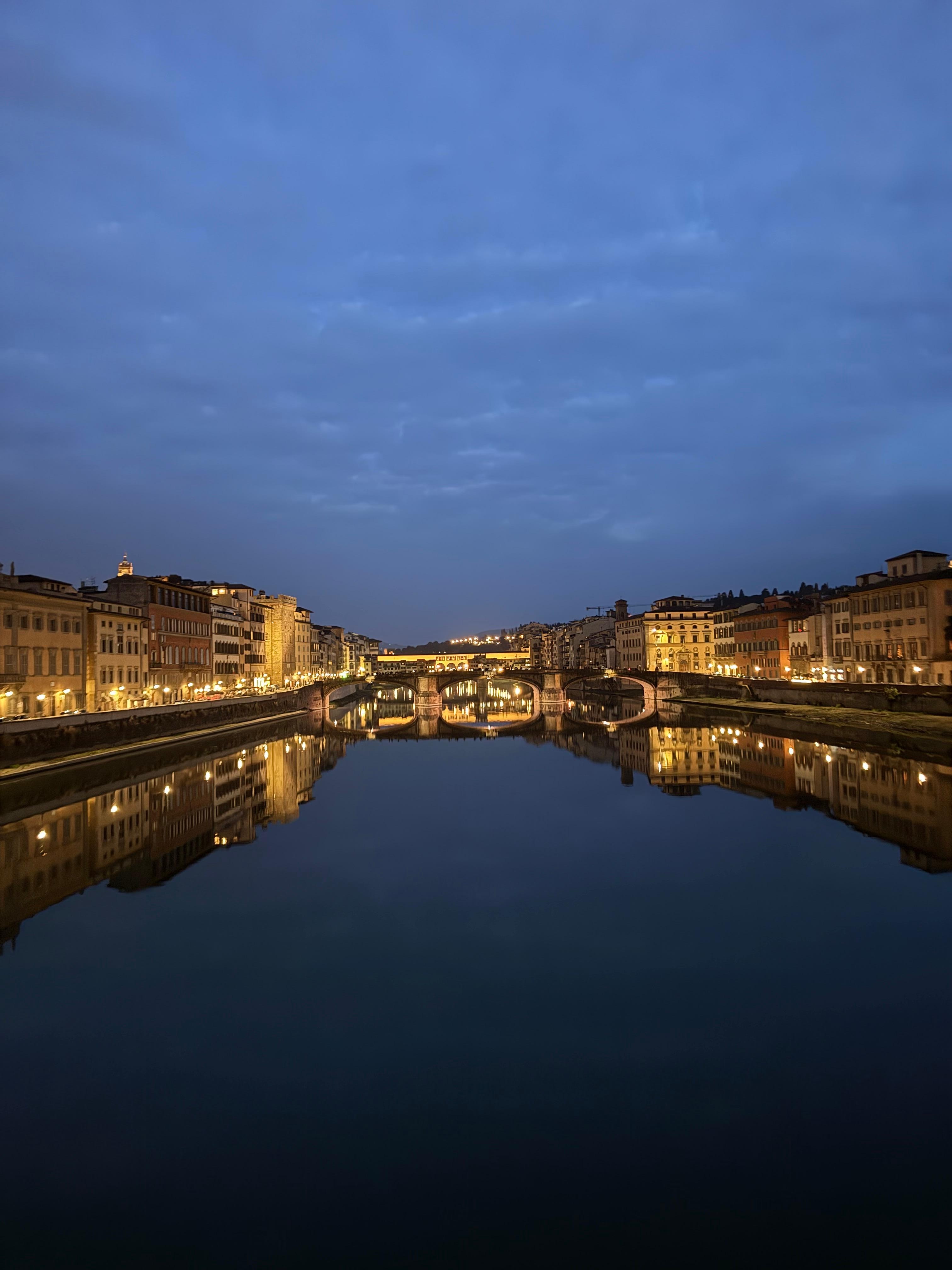 Very short walk to Ponte Vecchio.