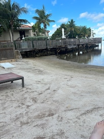 The outside right on the water
