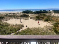 Kids love private sand area