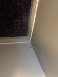 Behind single bed