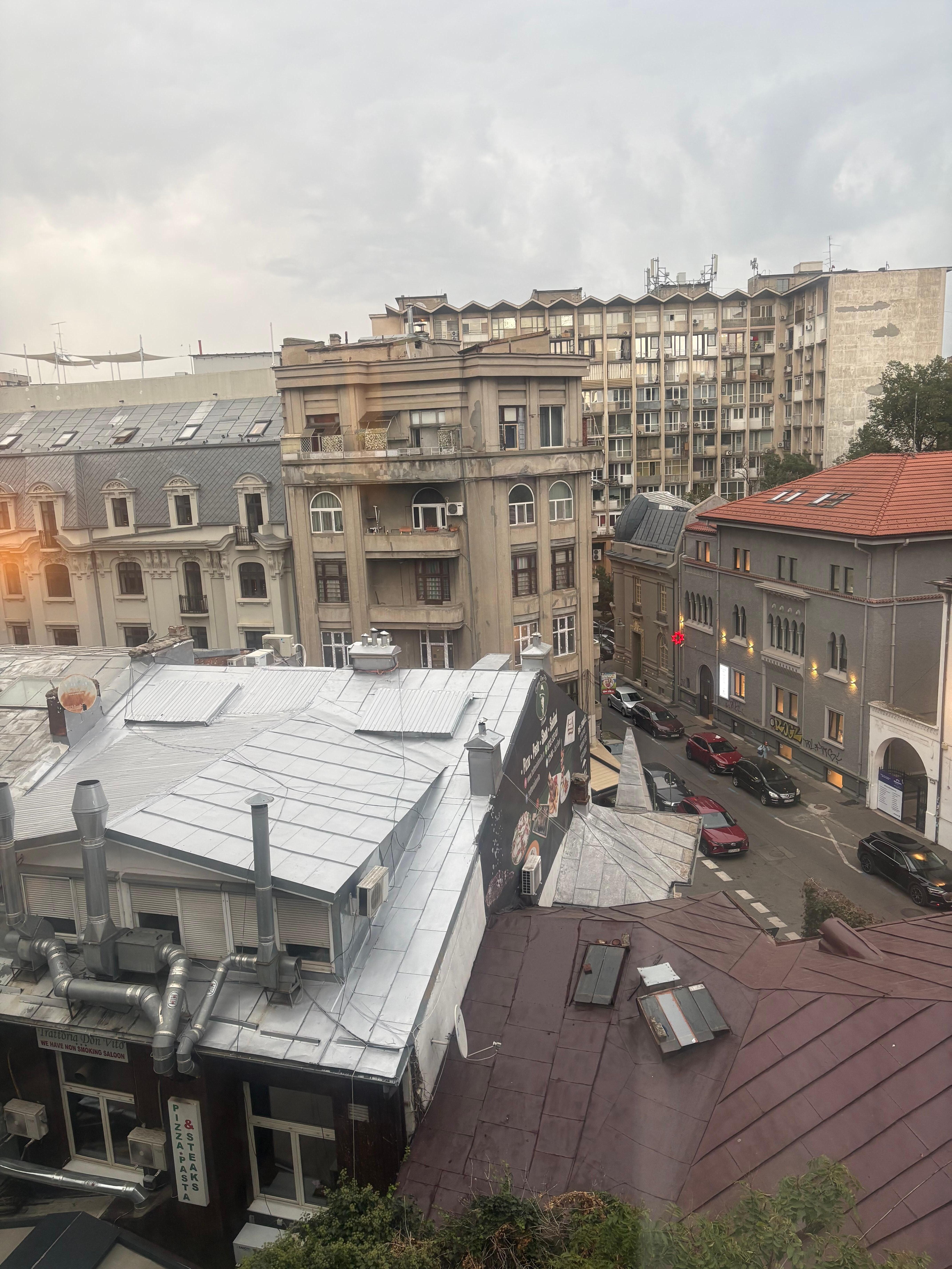 View from our 5th floor room. 