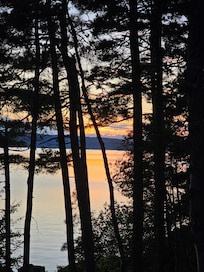 Sunset from the deck