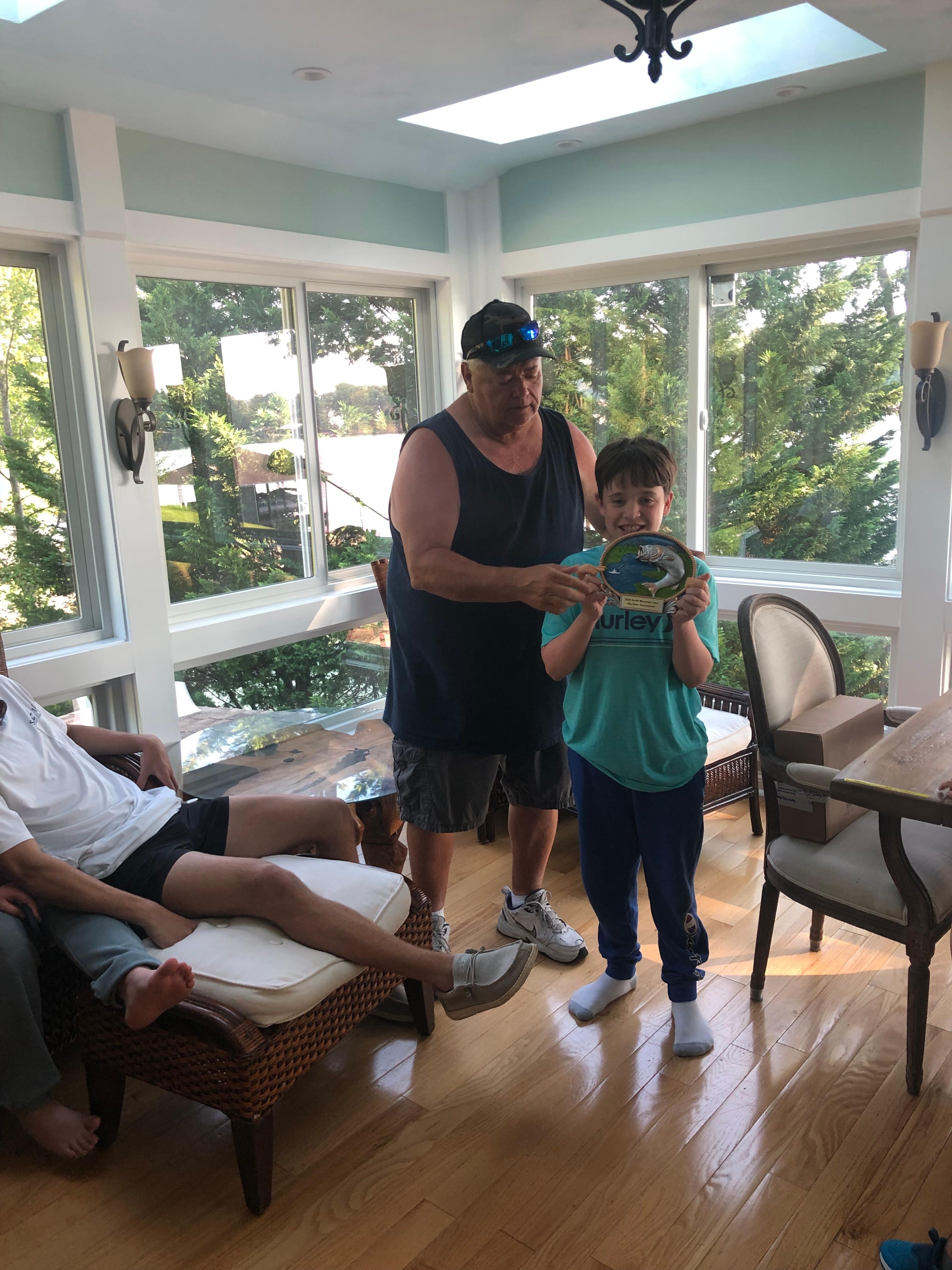 2025 Big bass champion!
Jaxson Martin with a 3lb 5 oz bass