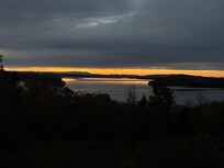 Sunset over Moosehead Lake!