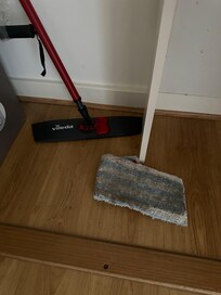 This is the mop in the state we found it