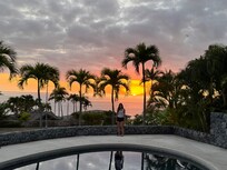 A beautiful sunset every evening!!!