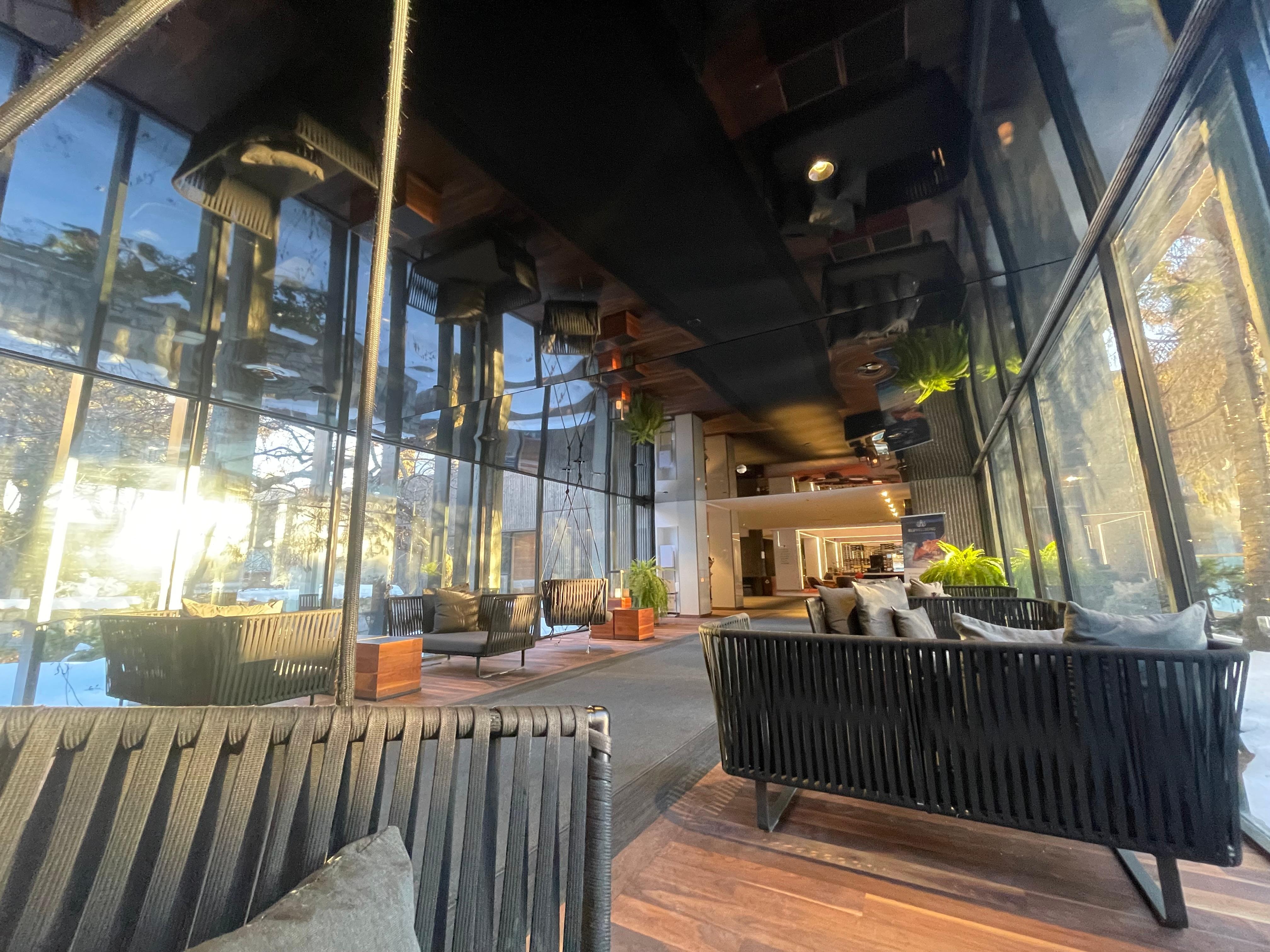 Hang out and enjoy views