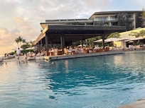 Pool at the beachbar