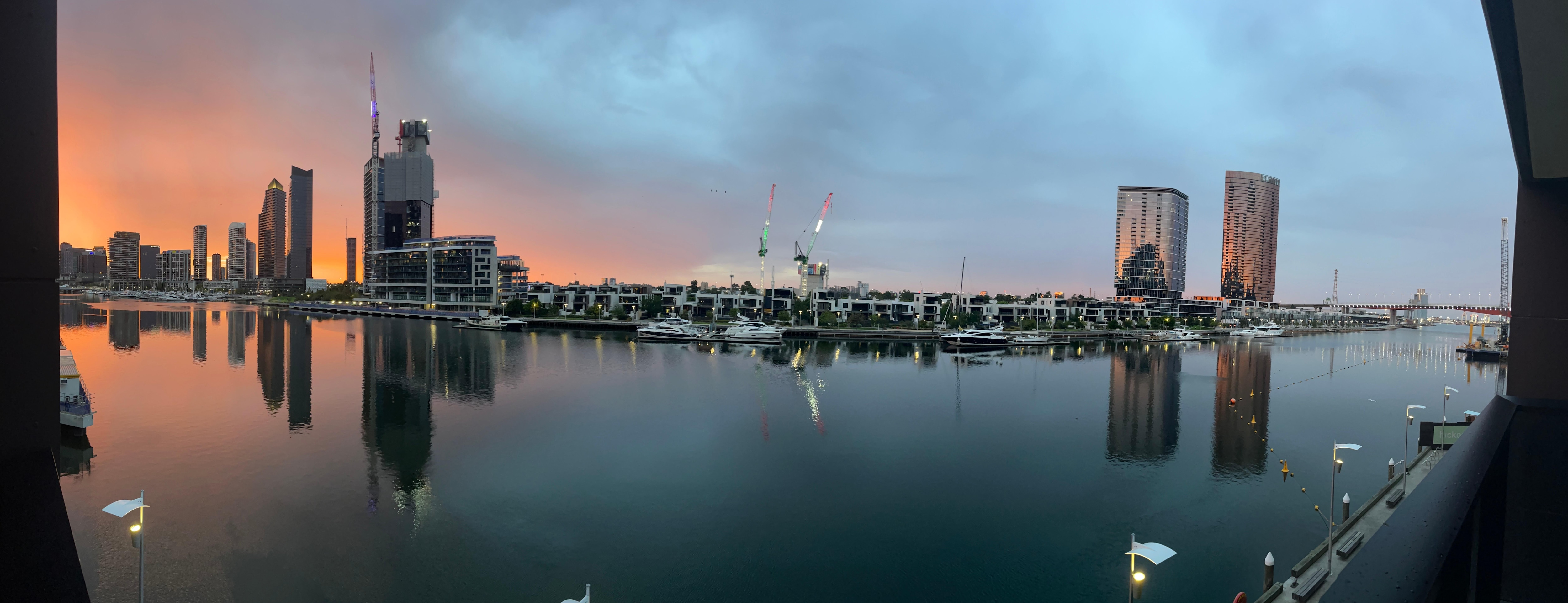 Gorgeous view from the balcony 