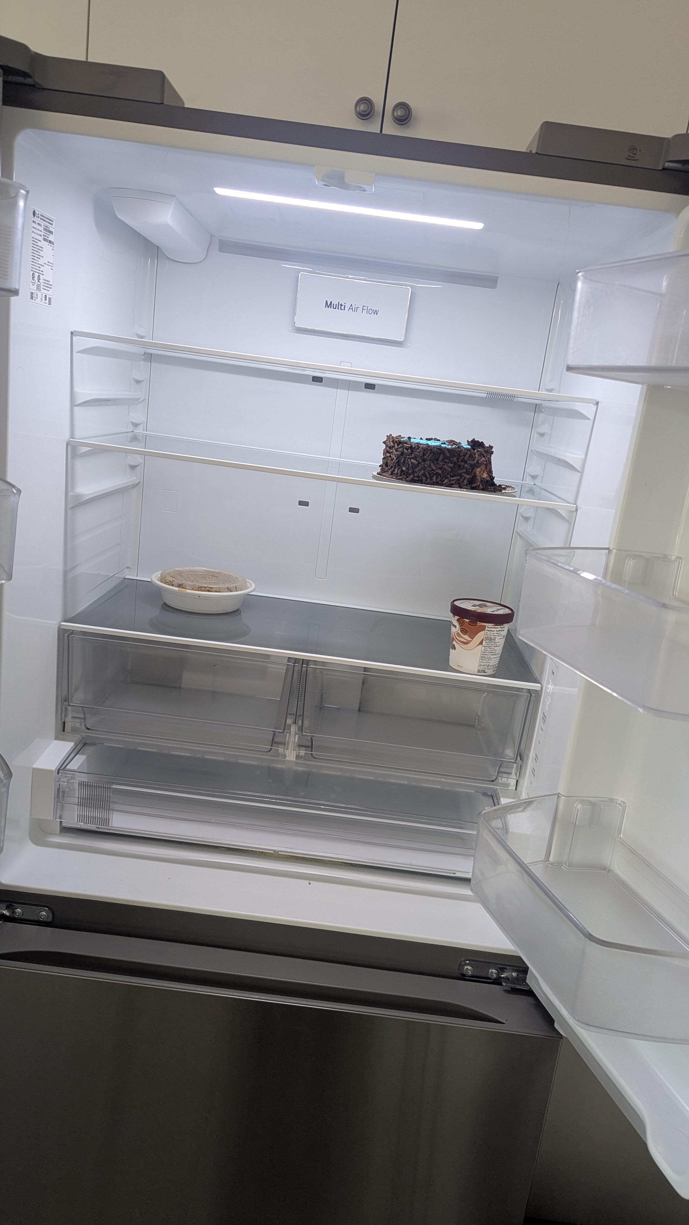 Food in the fridge