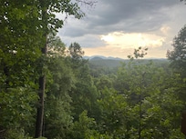 Pictures off the deck of cabin