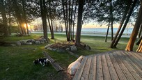 Incredible sunsets and unobstructed water front views!