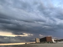 Storm rolled in and was quickly gone!