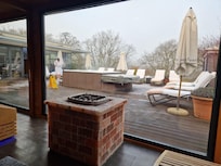 Sauna auf der Dachterrasse
