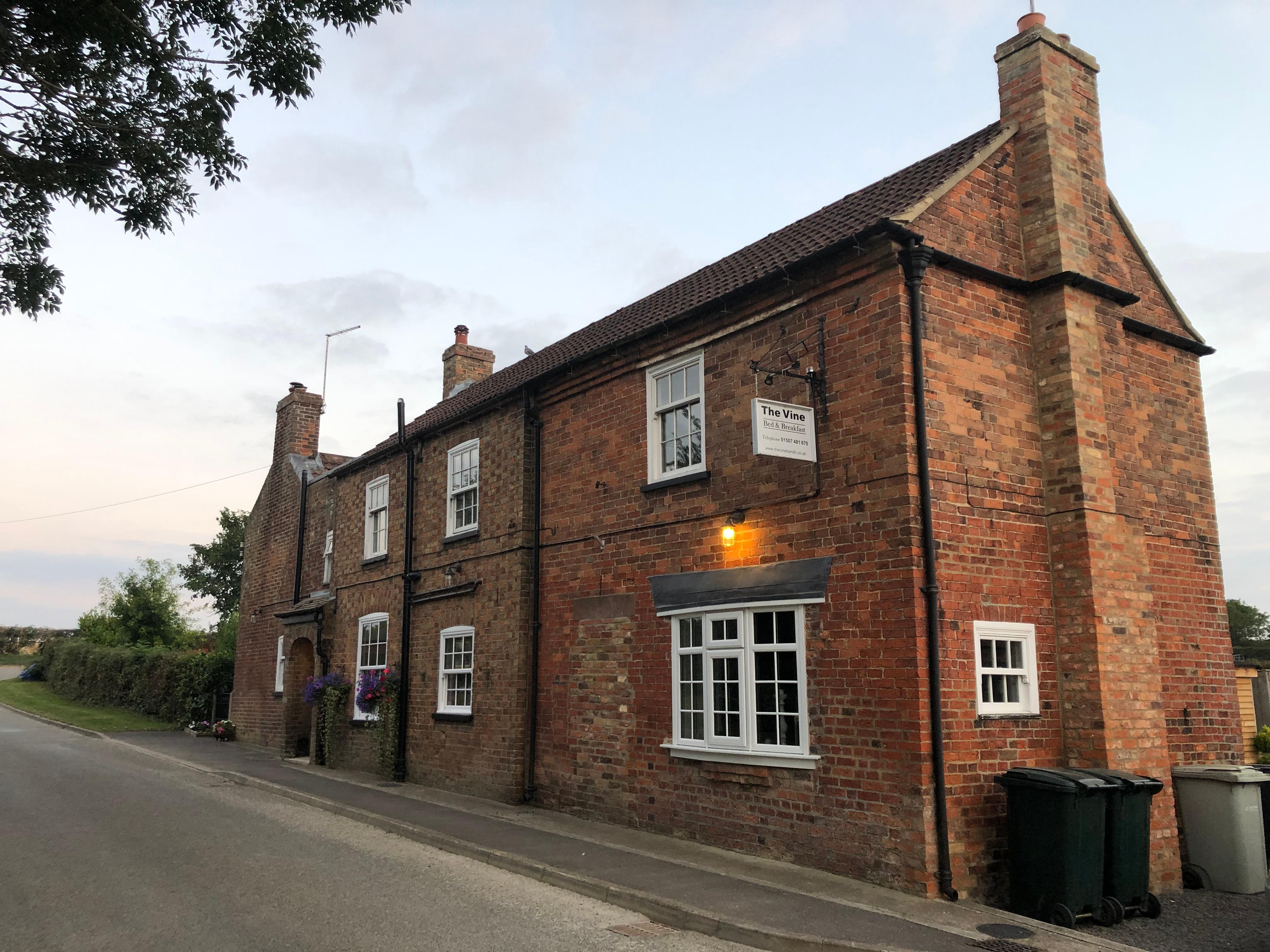 A beautiful and passionately restored old building full of 
wonderful things and lovely owners and their happy pets 