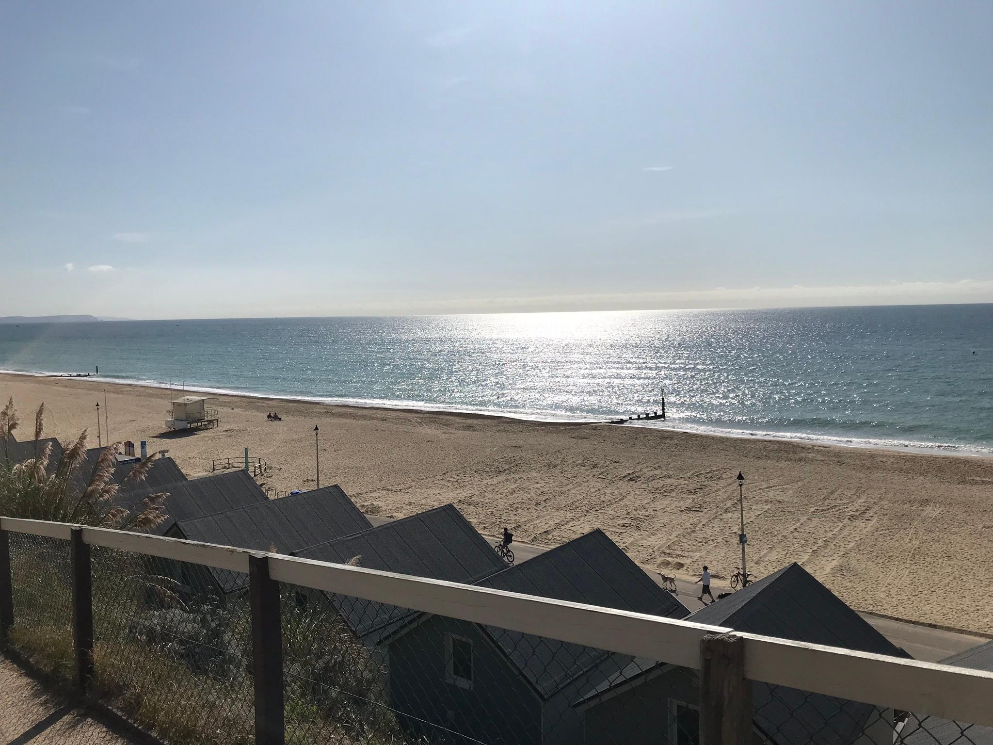 Boscombe beach, 10mins walk from Hotel 50