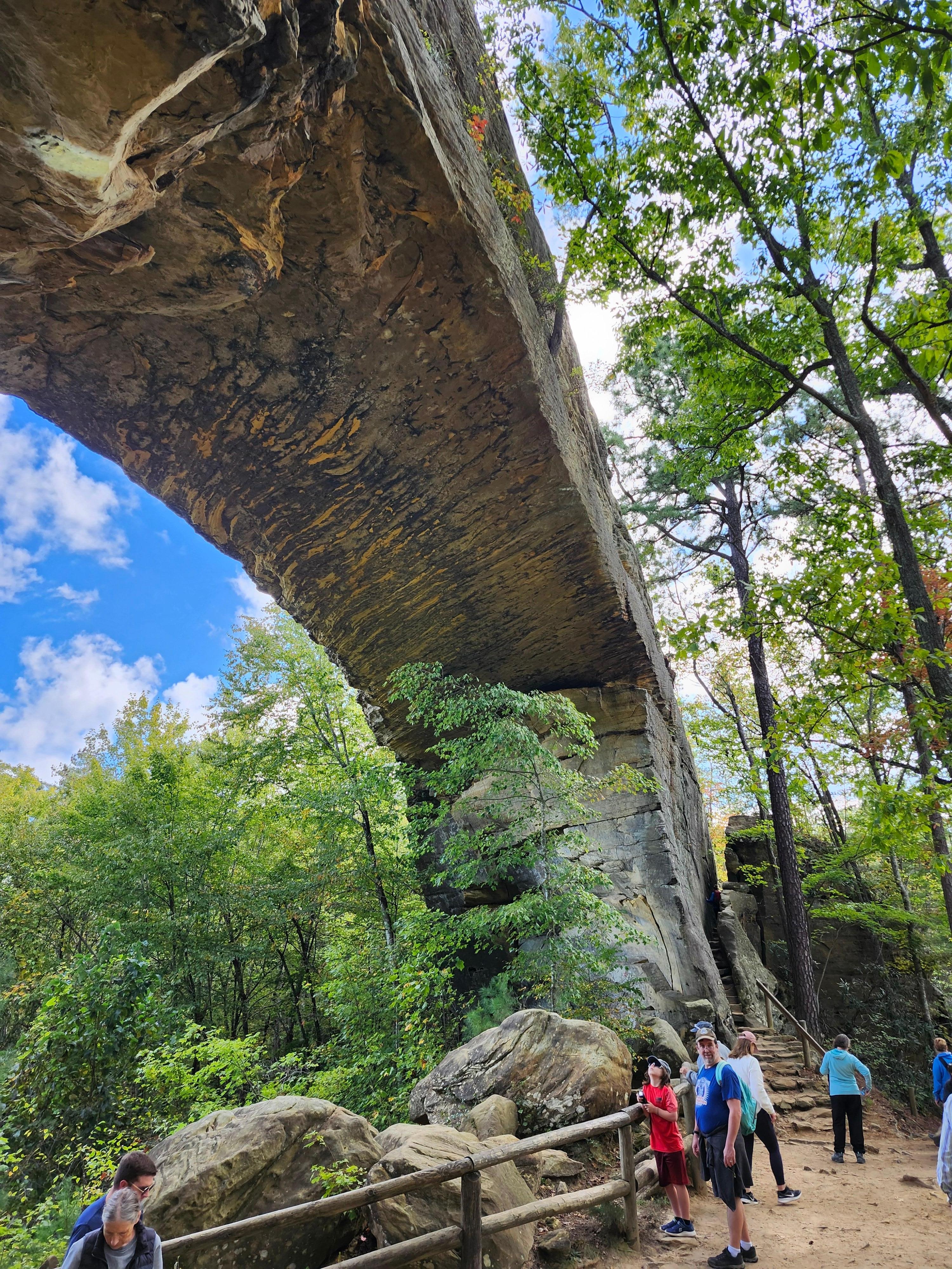 Natural bridge