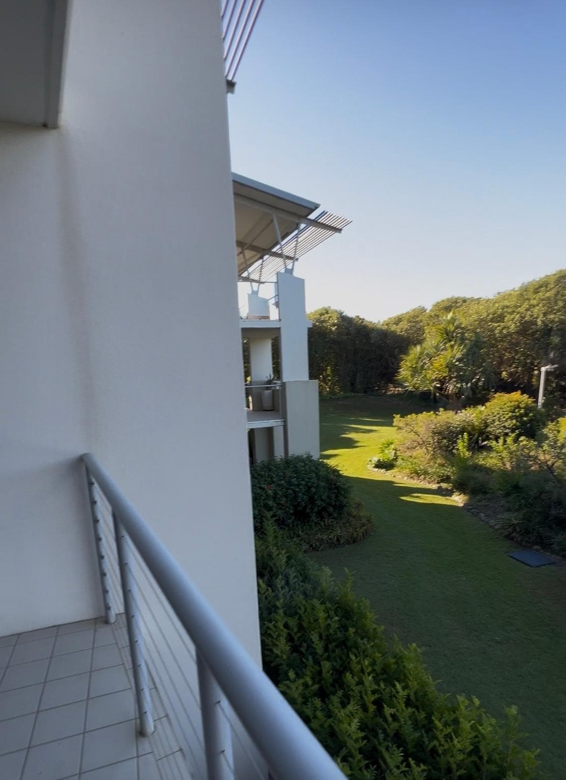 View from balcony 