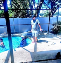 AT THE POOL