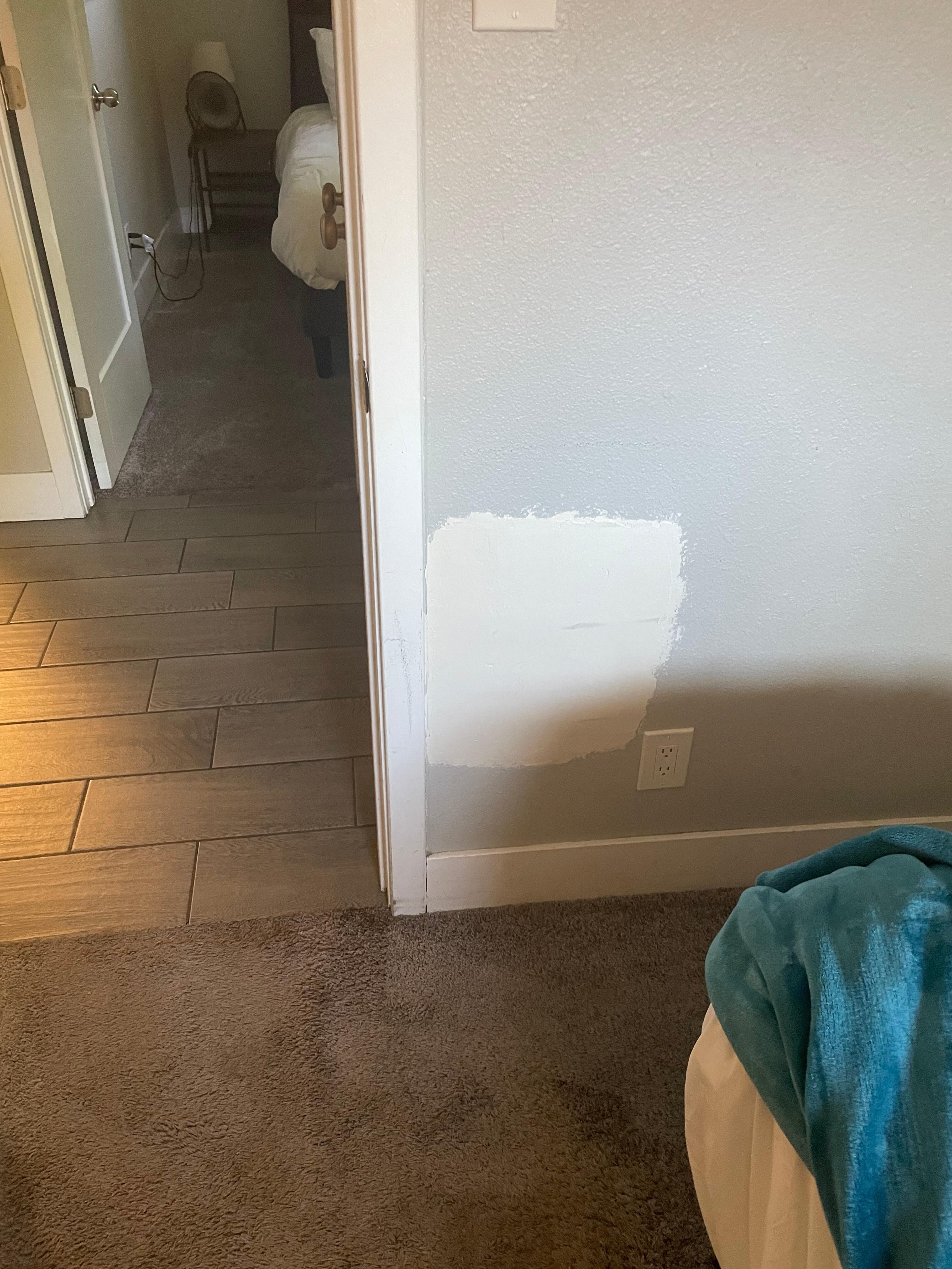 Main bedroom wall