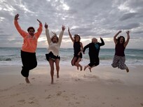 7 Mile Beach out front of Cayman Reef Resort