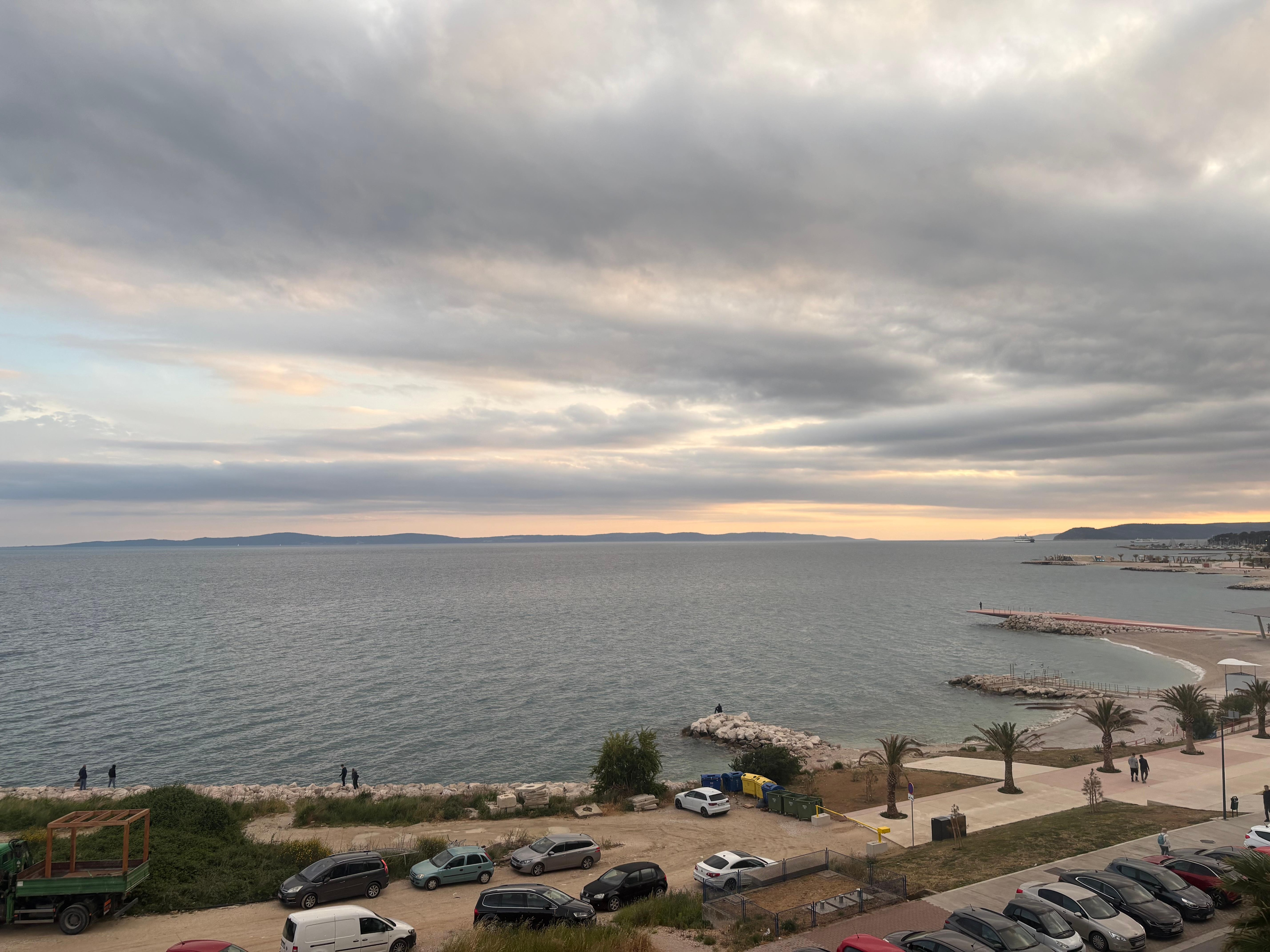 View from our balcony