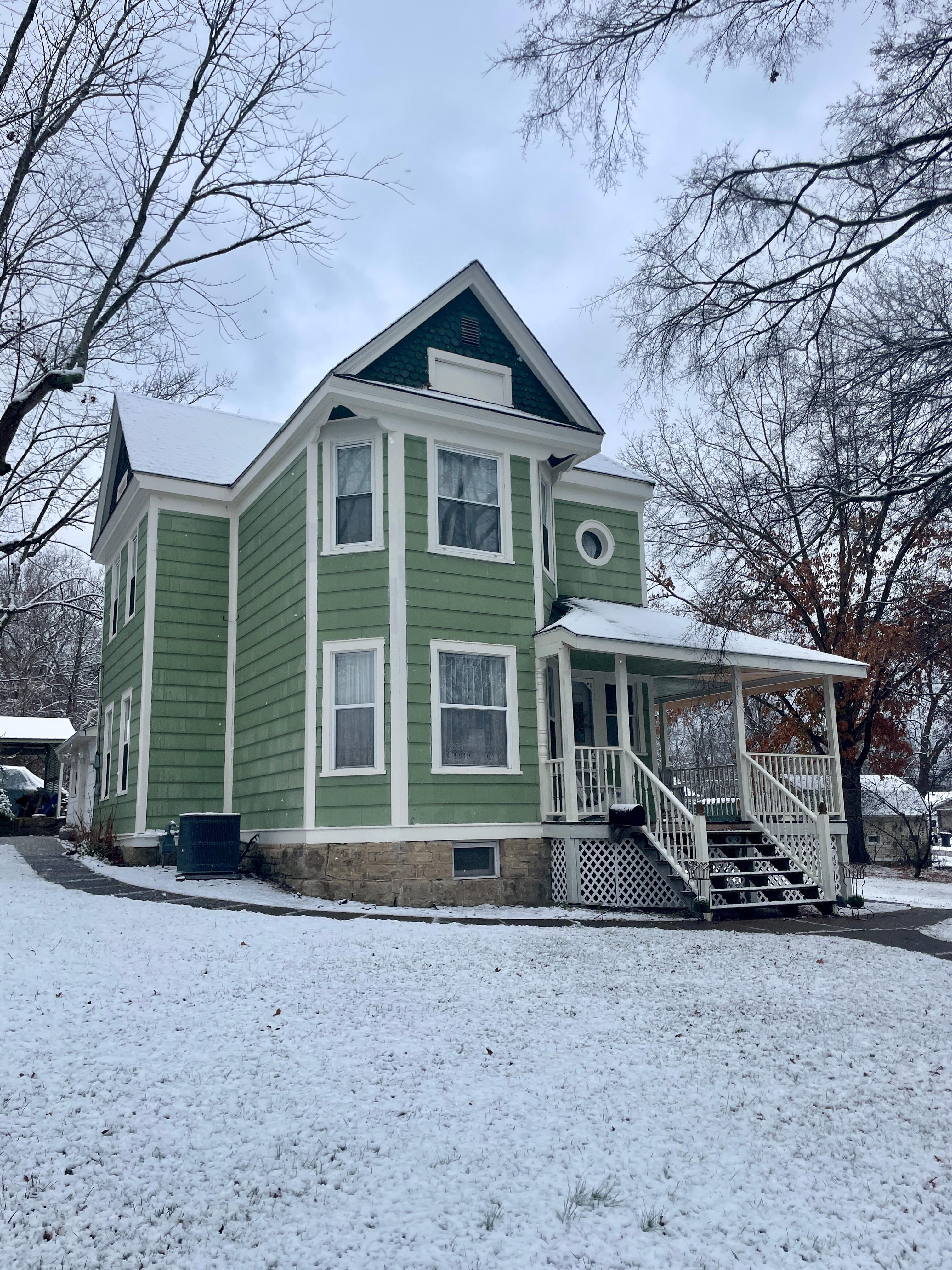 First snowfall winter 2025