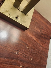 Worn out furniture
