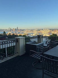 Downtown Seattle from the patio