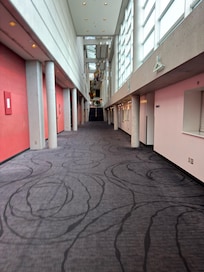 Walking up to the lobby