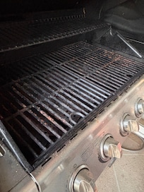 Unusable broken grill