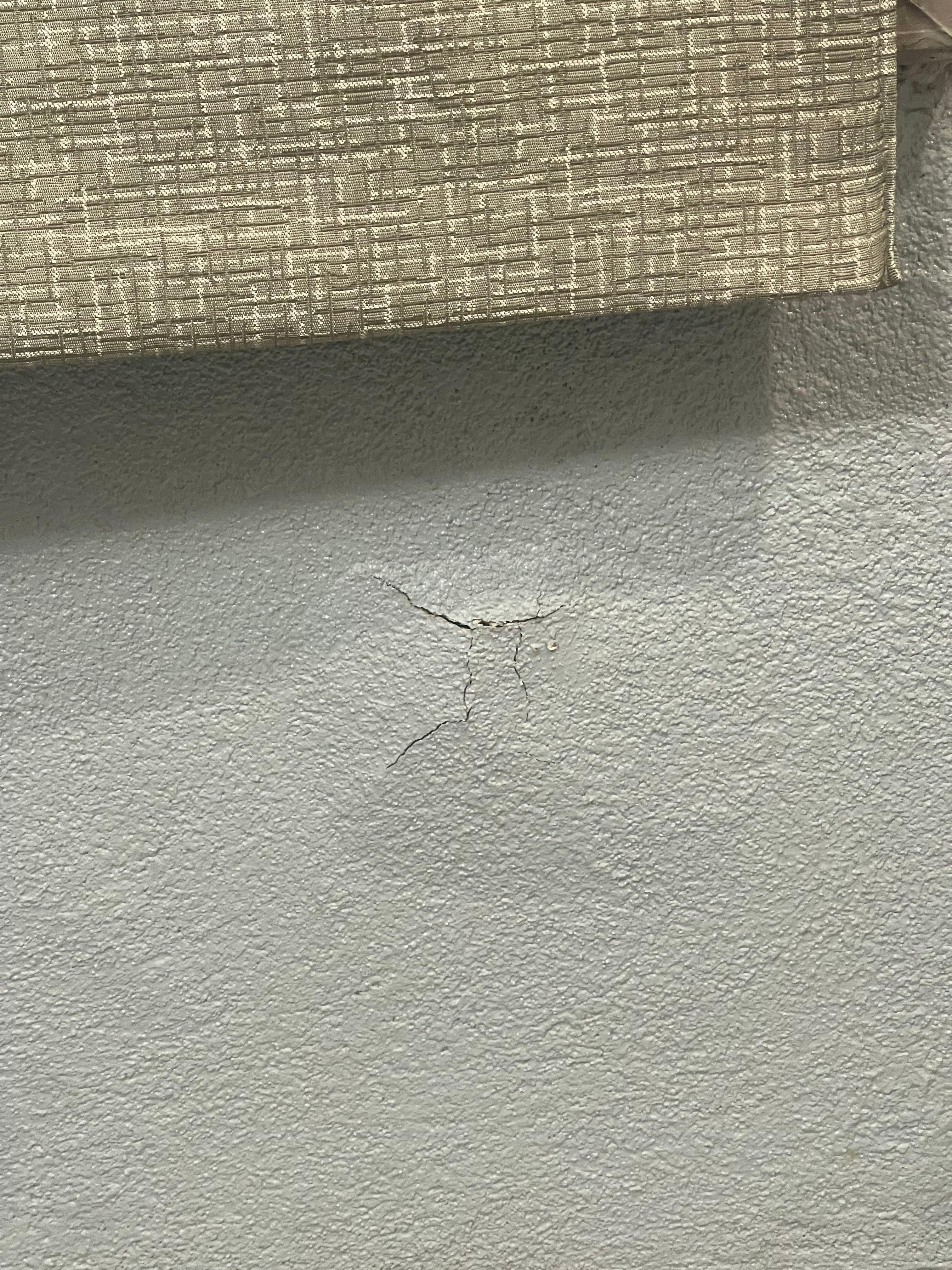 Walls in the restroom. 